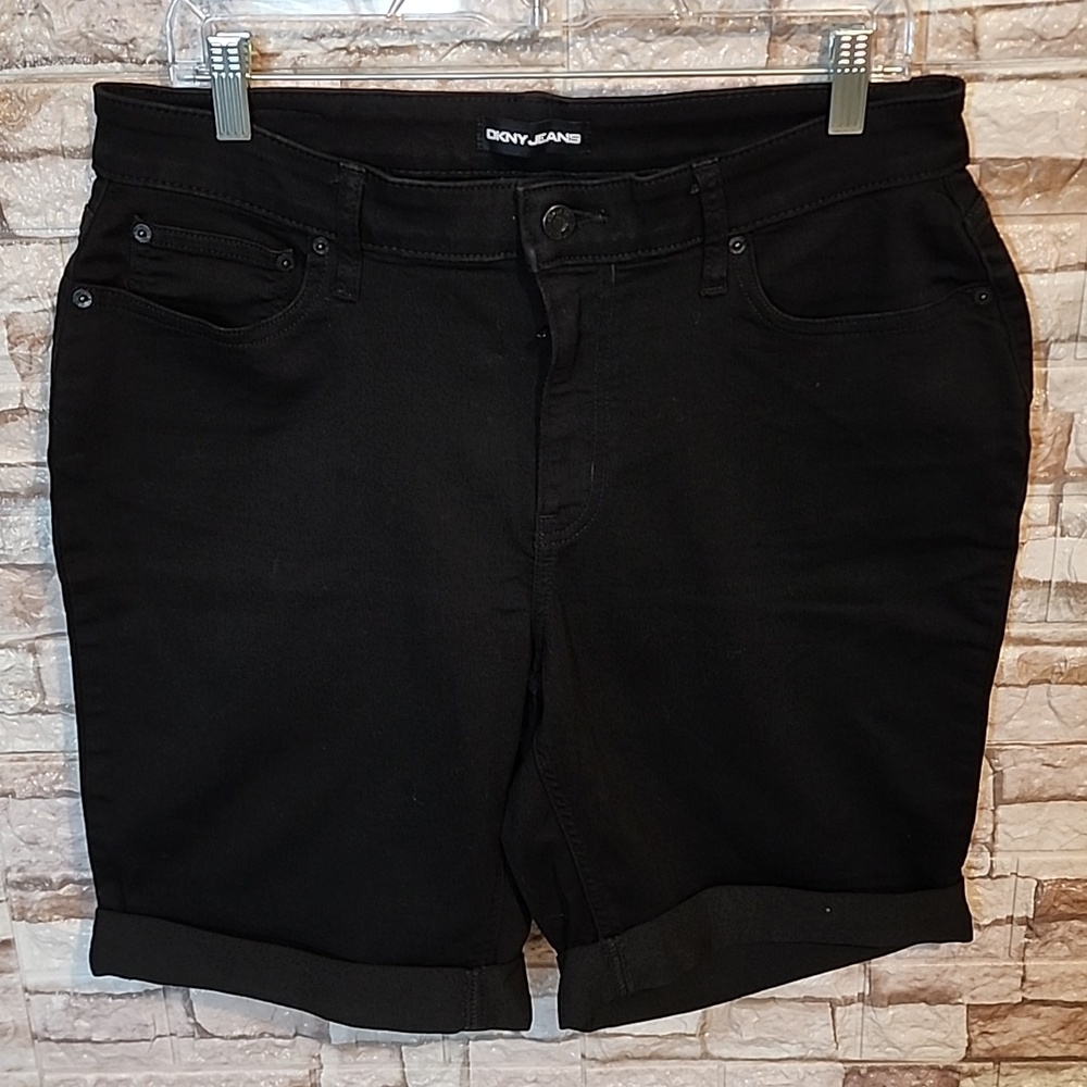Dkny Jeans Black Shorts